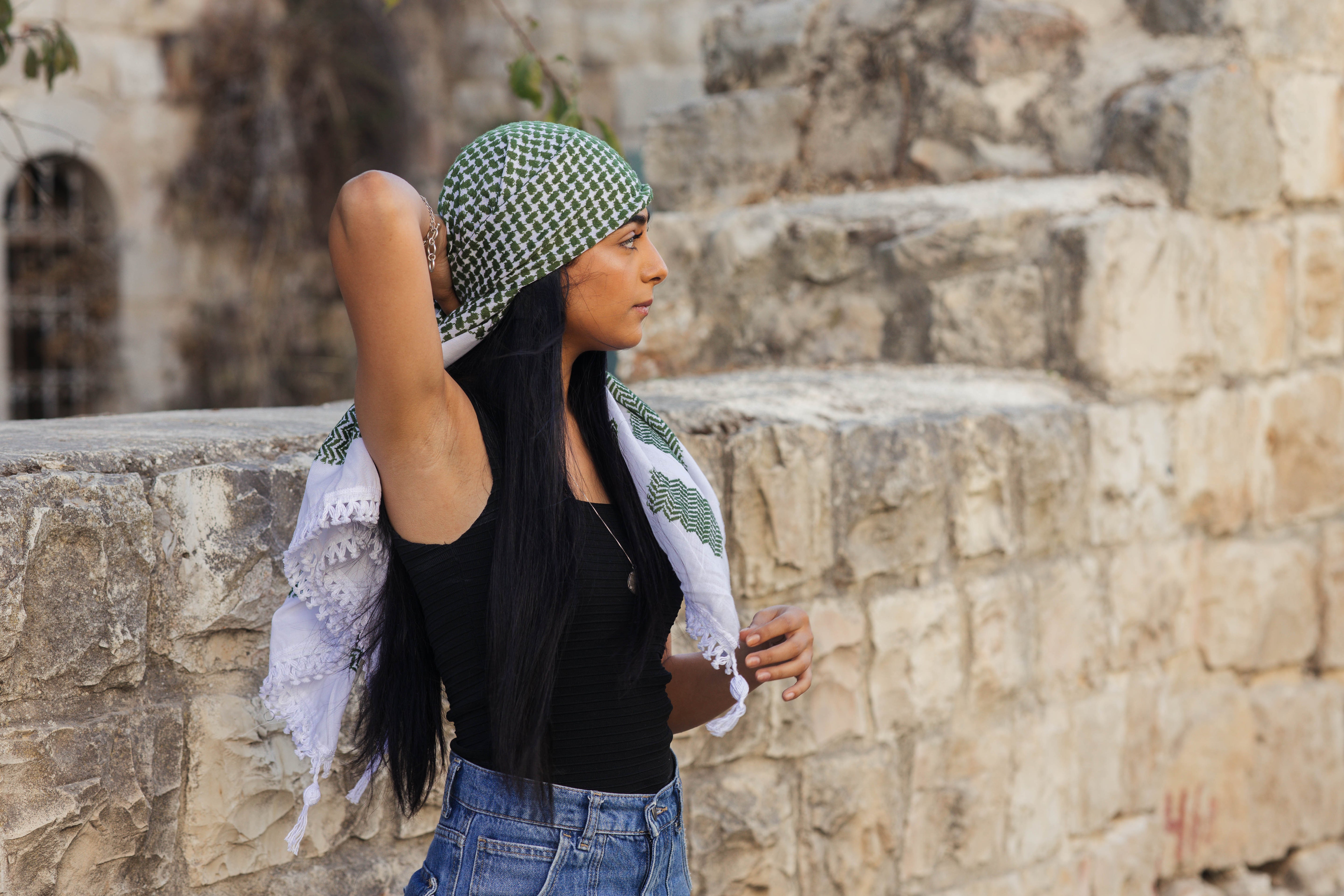 Olive Nablus Keffiyeh