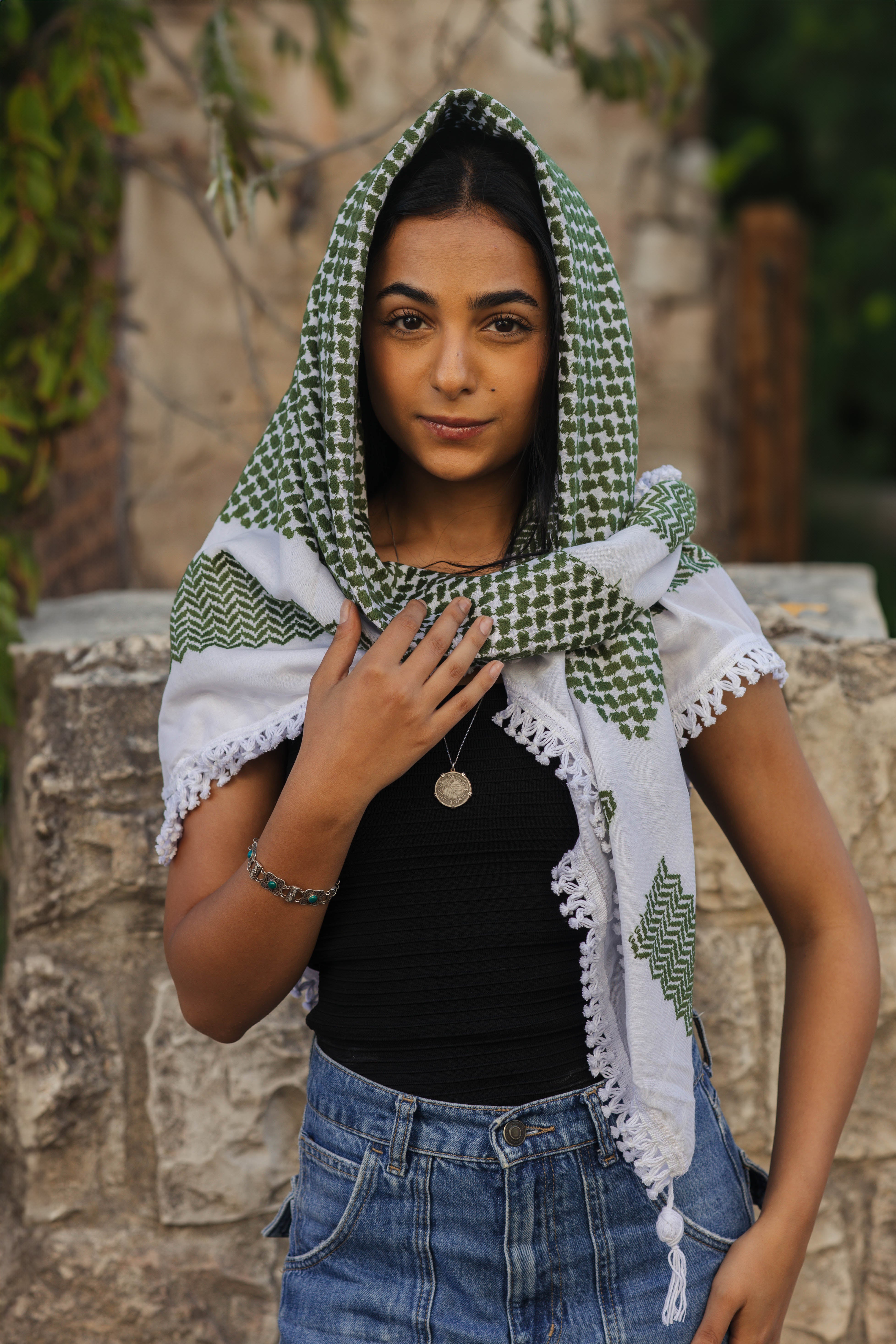 Olive Nablus Keffiyeh