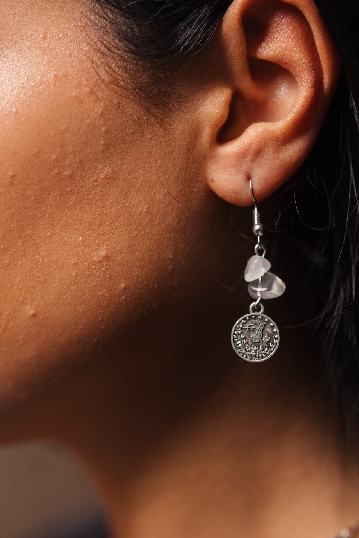 Handmade Palestinian Earrings – Map & Coin Designs