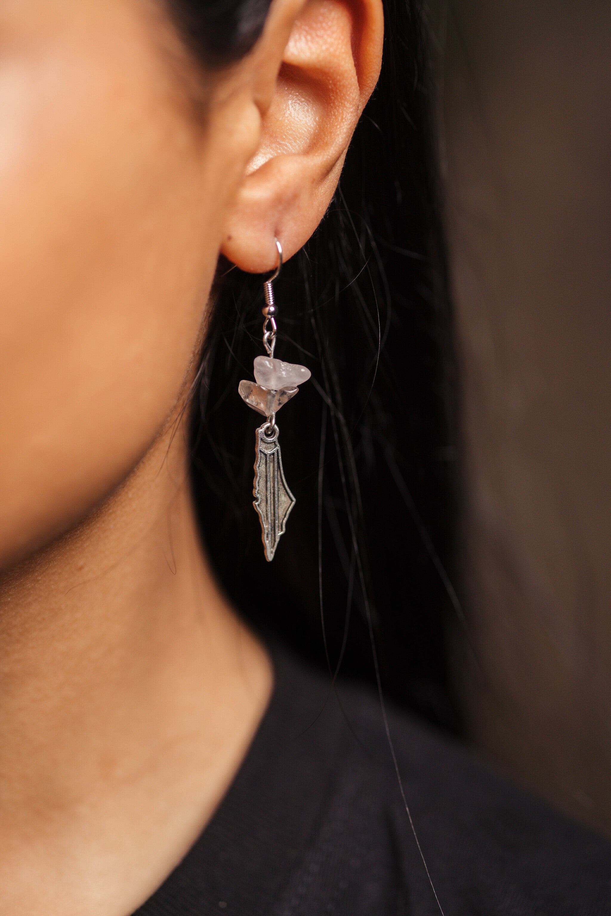 Handmade Palestinian Earrings – Map & Coin Designs