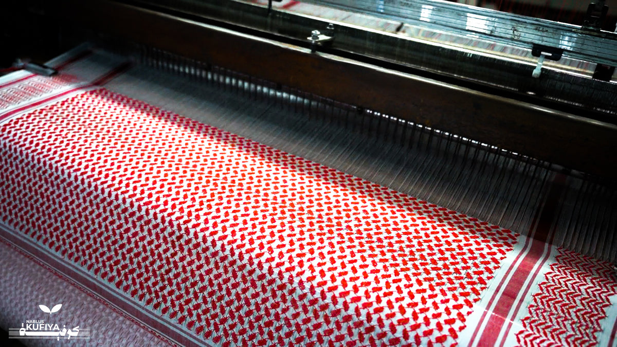 Red Nablus Kuffiya