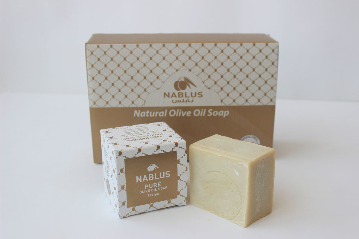 Traditional Nablus Olive Oil Soap – Box of 6