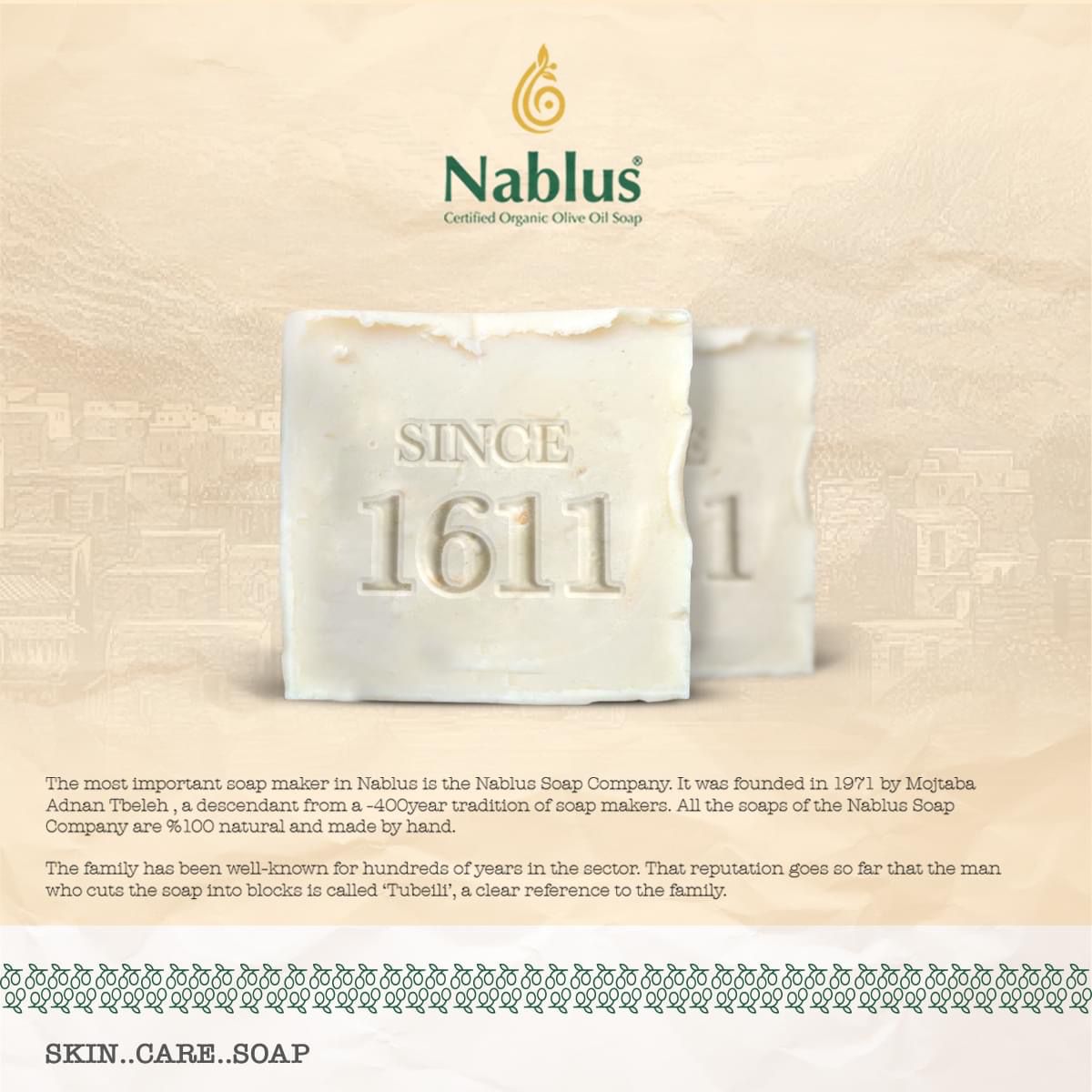 Traditional Nablus Olive Oil Soap