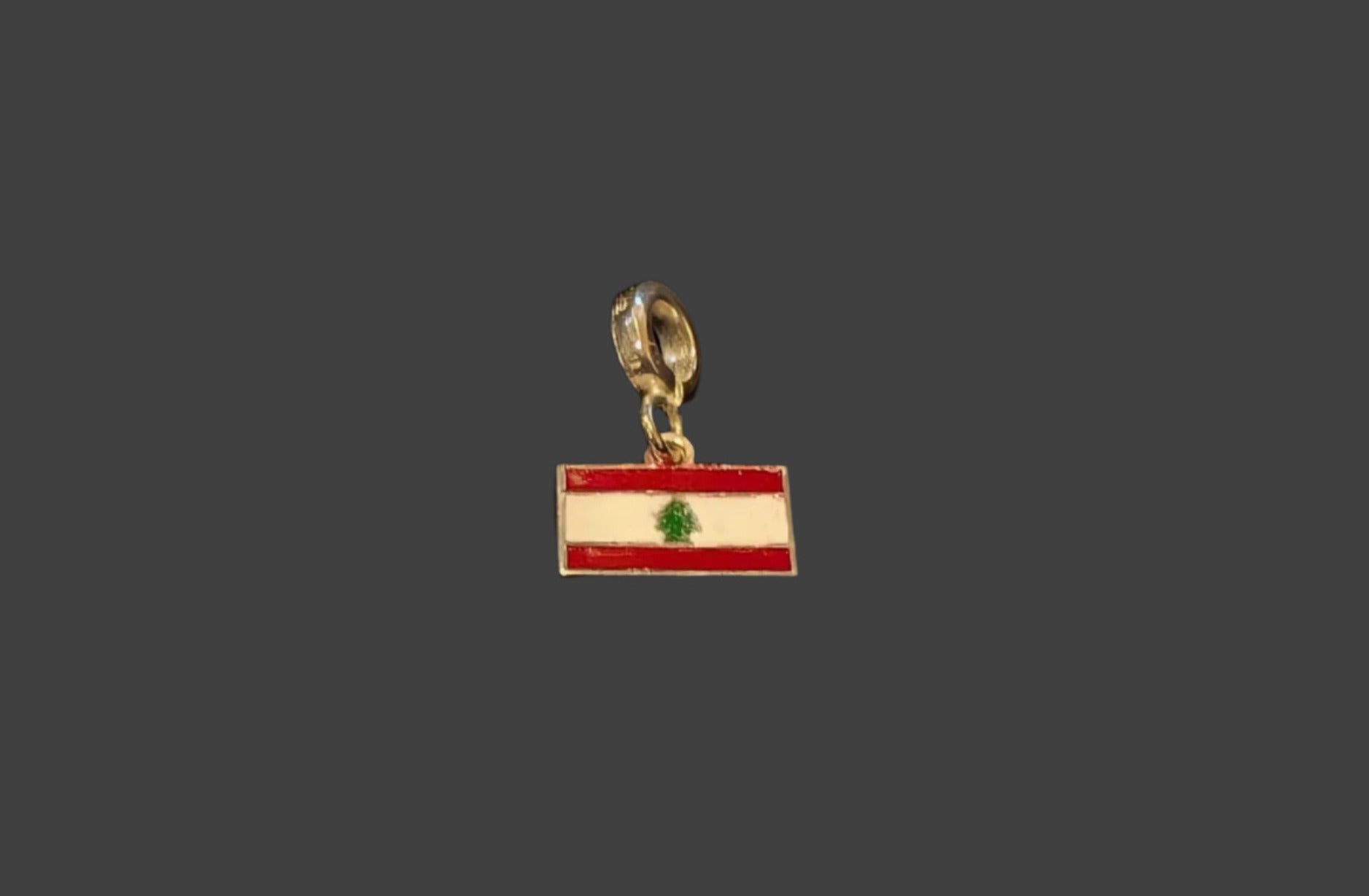 Palestinian Flag Charm – 925 Silver | Made in Palestine