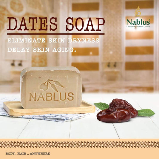 Organic Herbal Soap- Dates